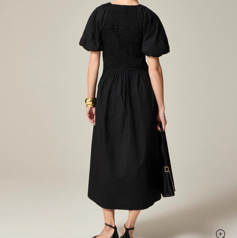 J. Crew Black Midi Dress - Picture 2 of 7